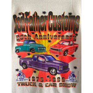 VTG Jerzees Russell Godfather Custom 20th Anniversary Truck Car Show 1975-1995 L